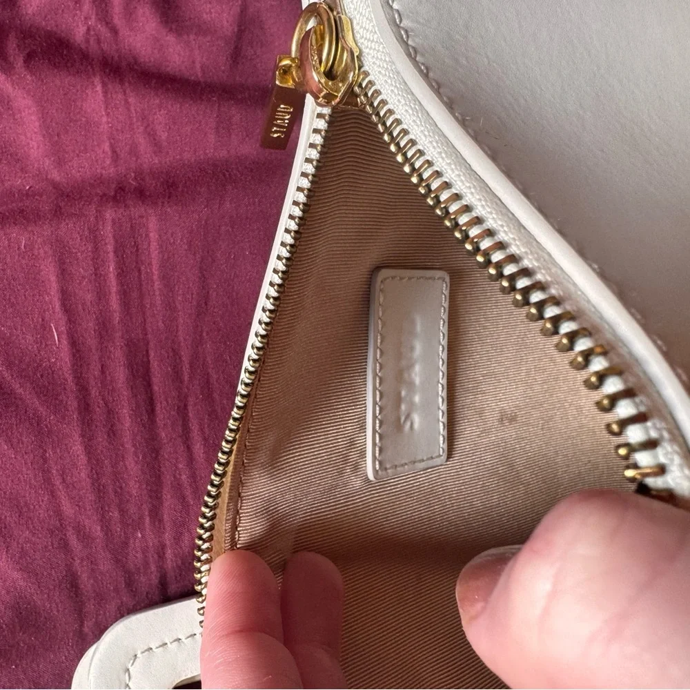 Staud Mini Shirley bag Cream PVC Clear - Picture 2 of 3